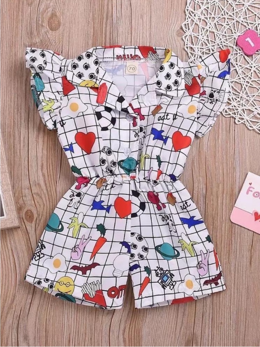 🦋5/$40 Girls Romper